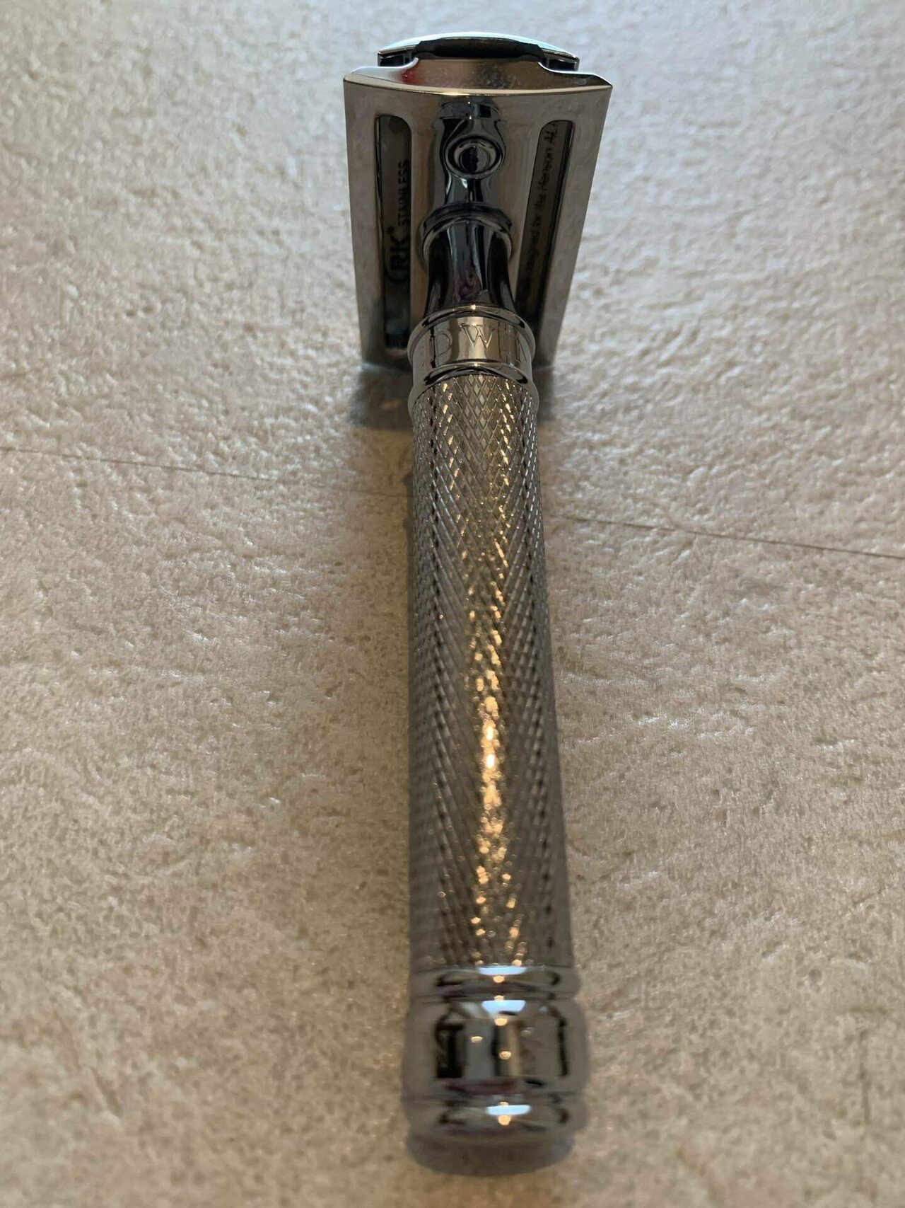 Edwin Jagger DE89 Double Edge Safety Razor Chrome Knurled レビュー