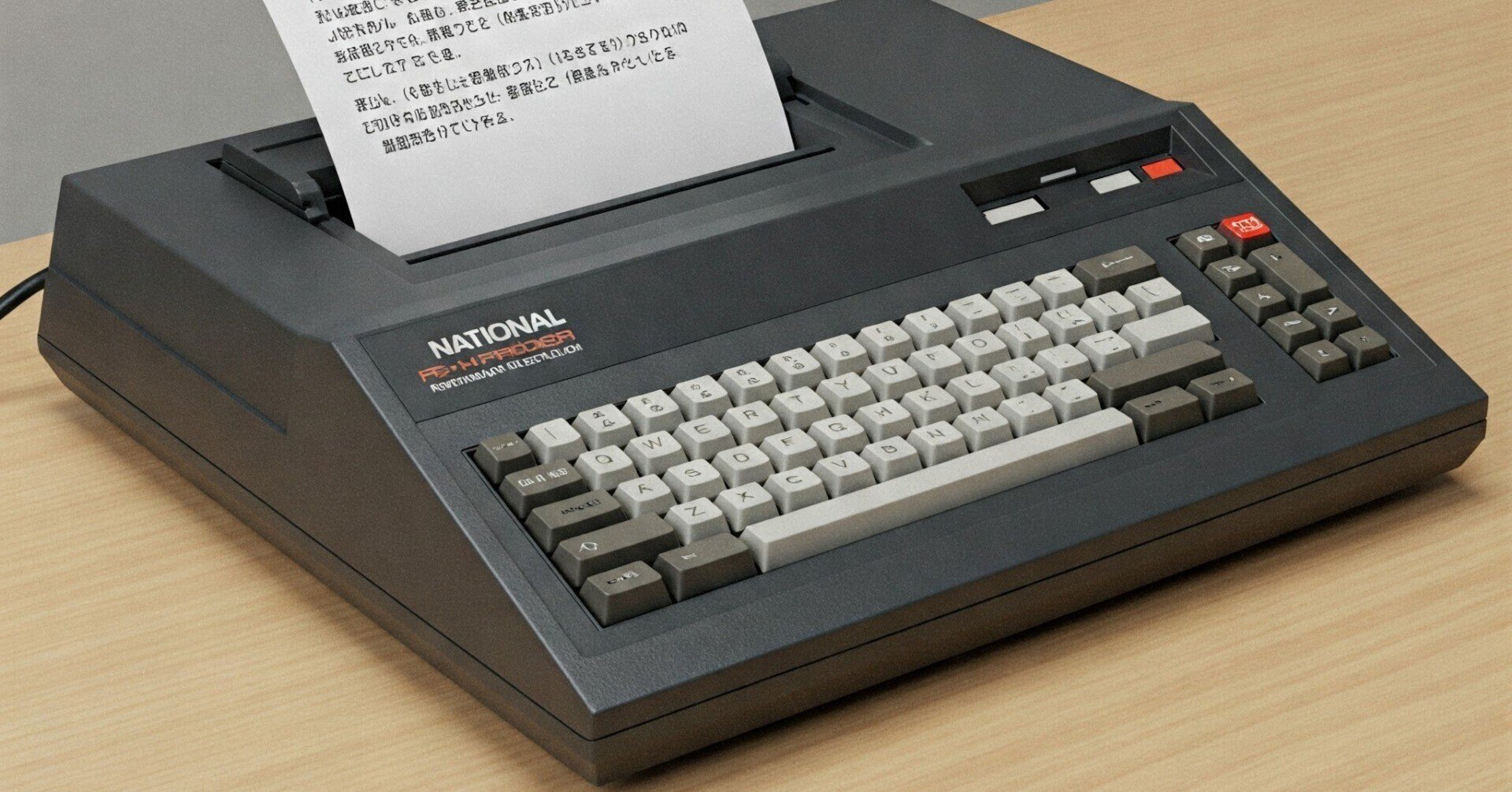 MSXワープロ - National FS-4000と仲間たち｜kzn