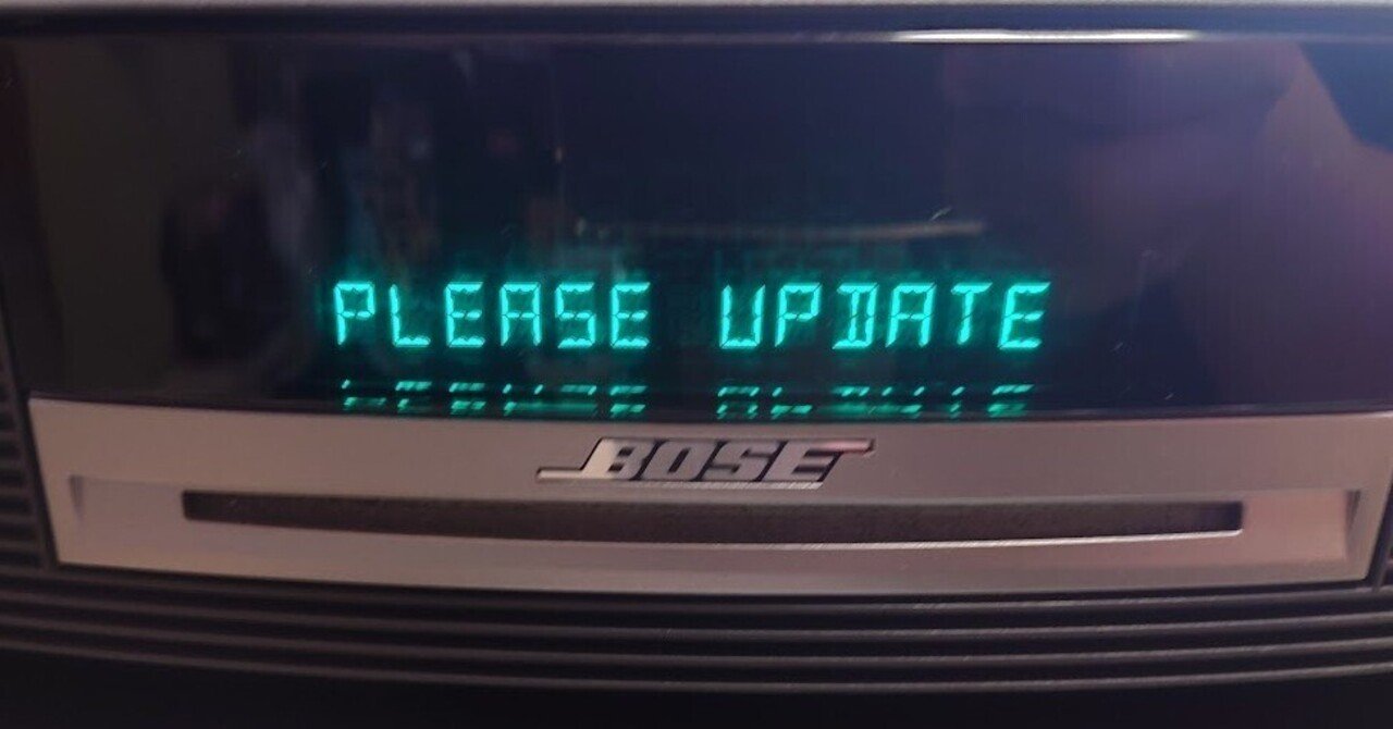 BOSE Wave Music System シリーズのアップデート方法について