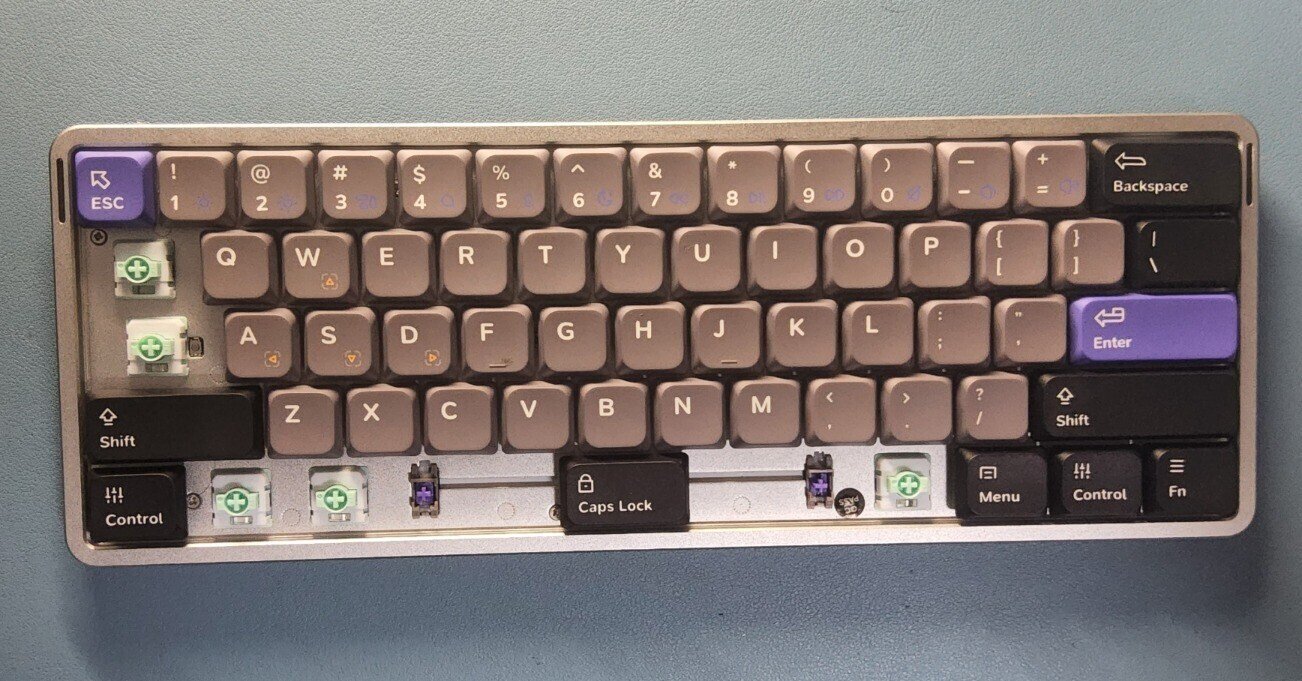 nuphy air60 he gateron jade pro レビュー｜yago