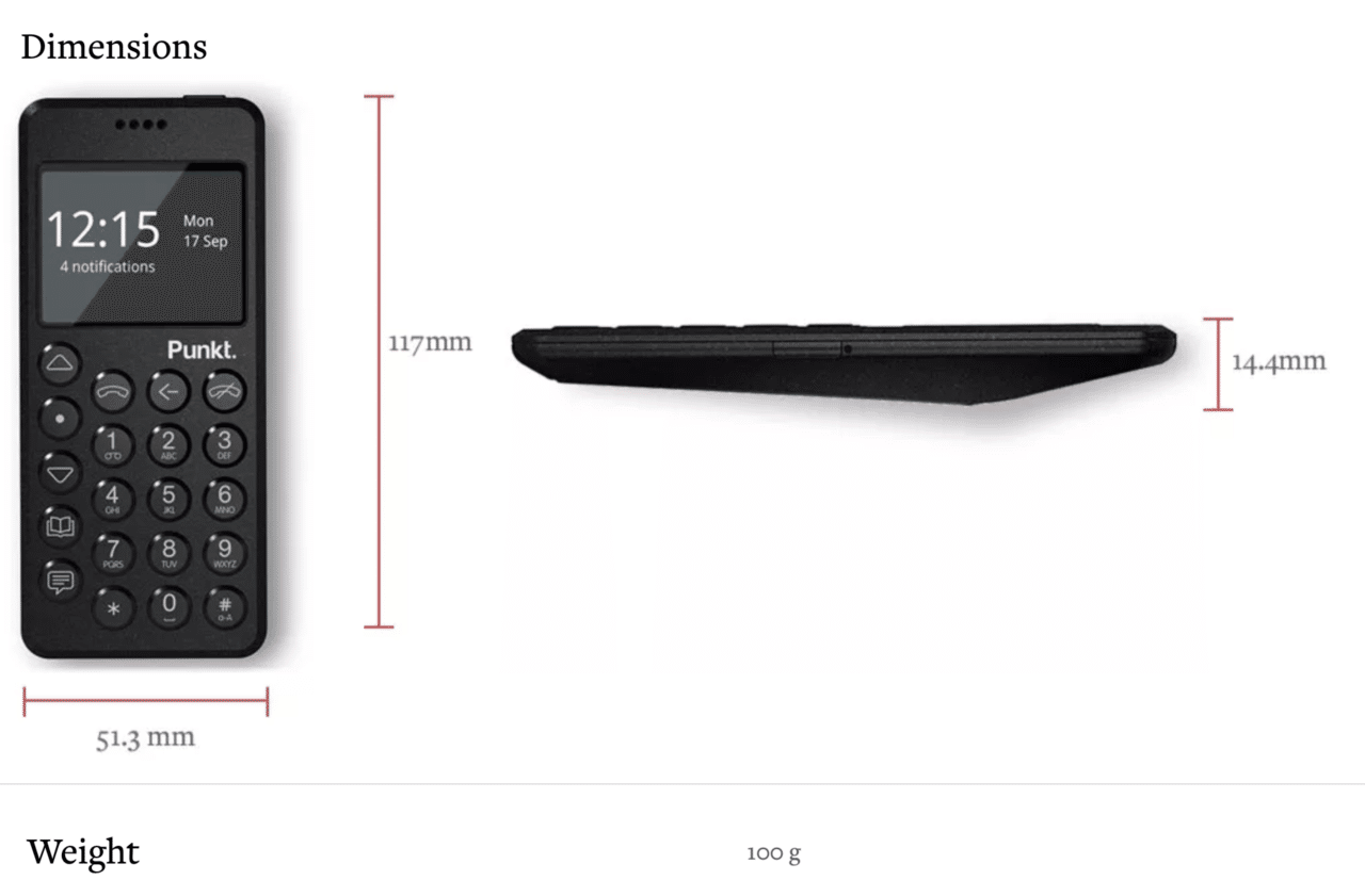 スマホ断捨離は可能なのか？ - ミニマリスト携帯 Punkt. MP02を使った