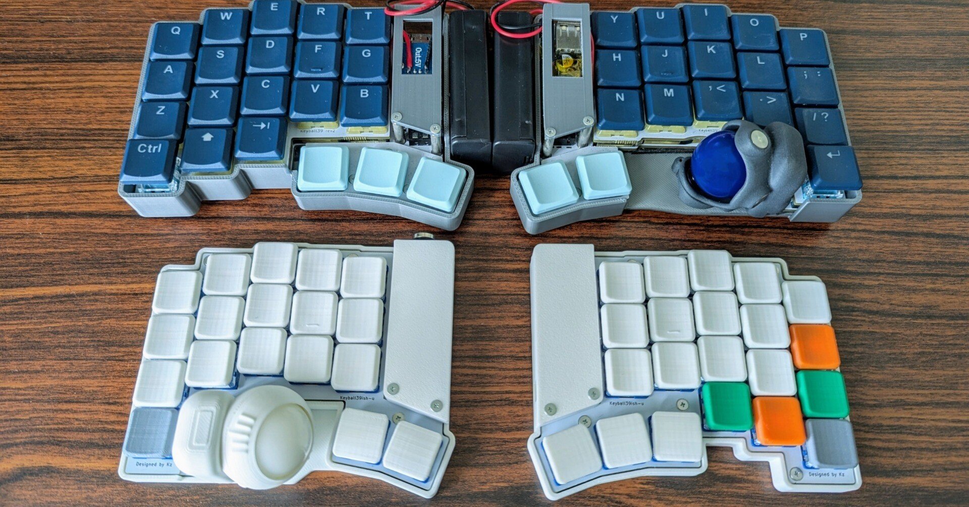 Yuji狭ピッチ50KEYS 無線KeyballBLE-M 狭ピッチ50KEYS BT無線