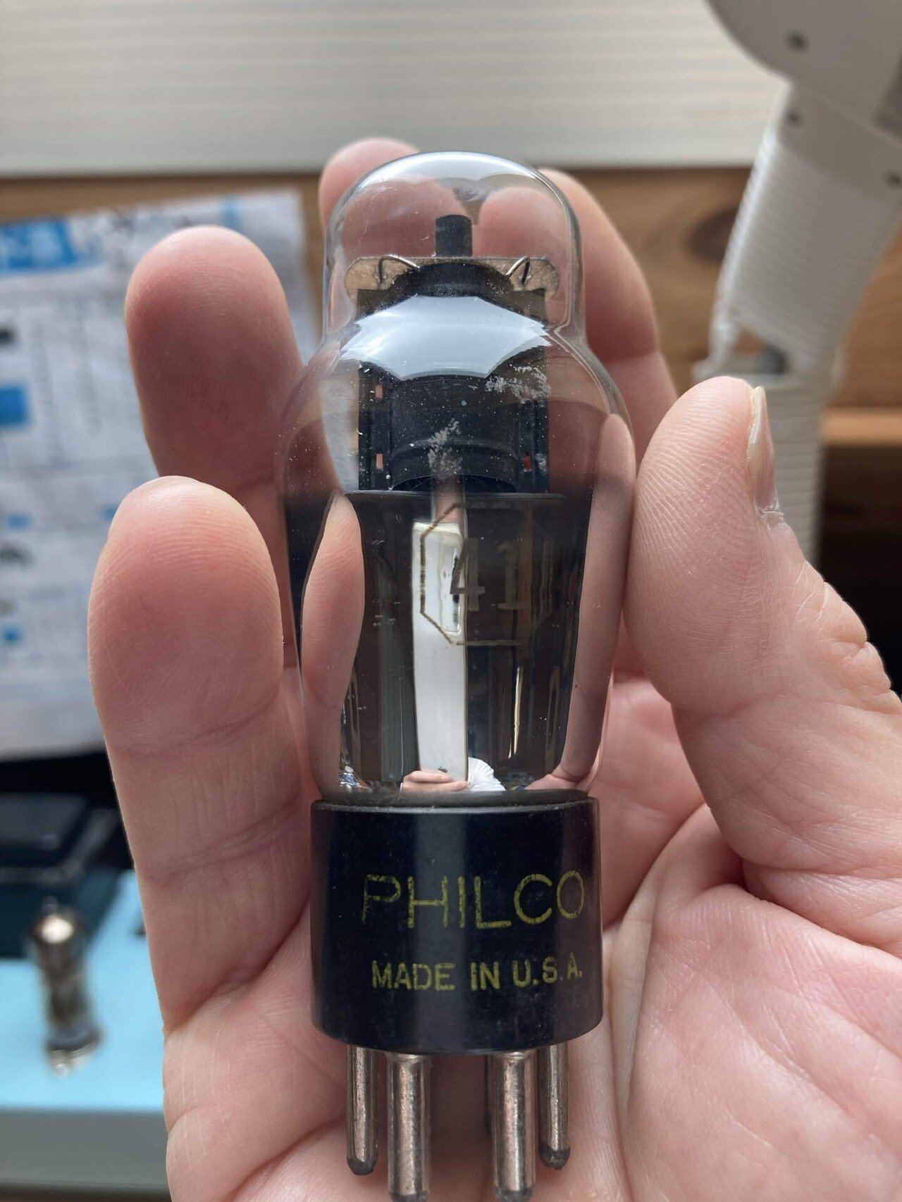 41と言う真空管が6本ほど手元にある｜IiotoOyaji