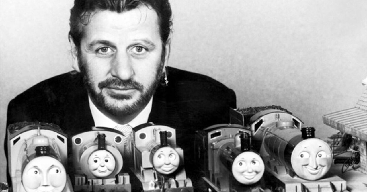 リンゴ・スターがナレーションを担当した『きかんしゃトーマス（Thomas