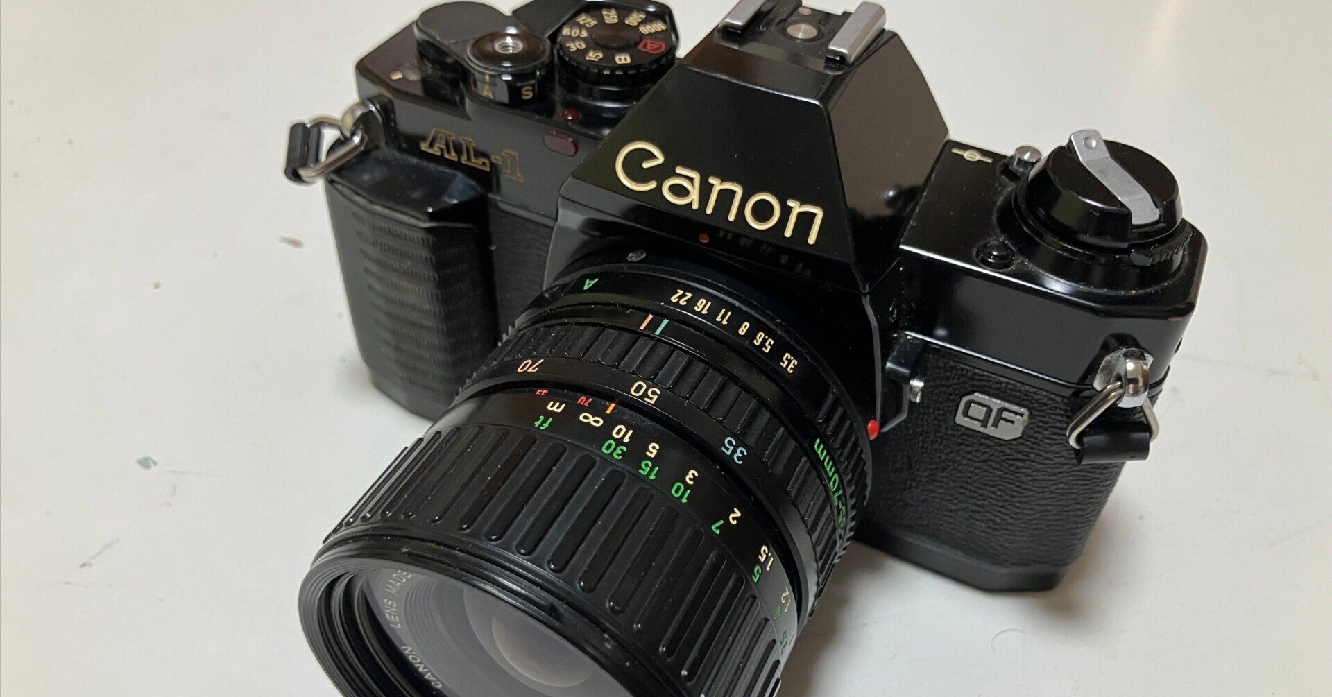 父が遺したカメラ Canon AL-1｜真木隆司