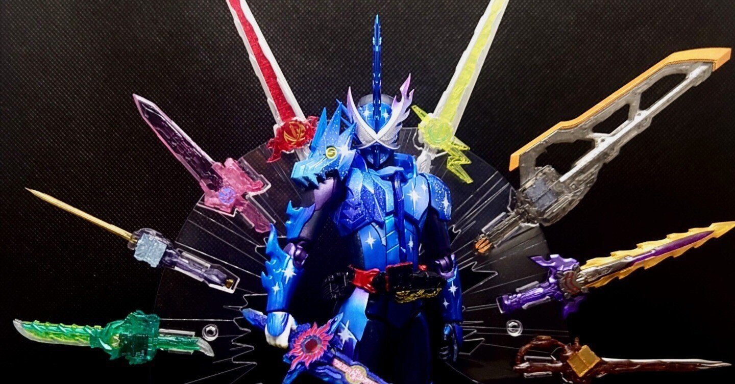 S.H.Figuarts 仮面ライダークロスセイバー+10聖剣セット レビュー