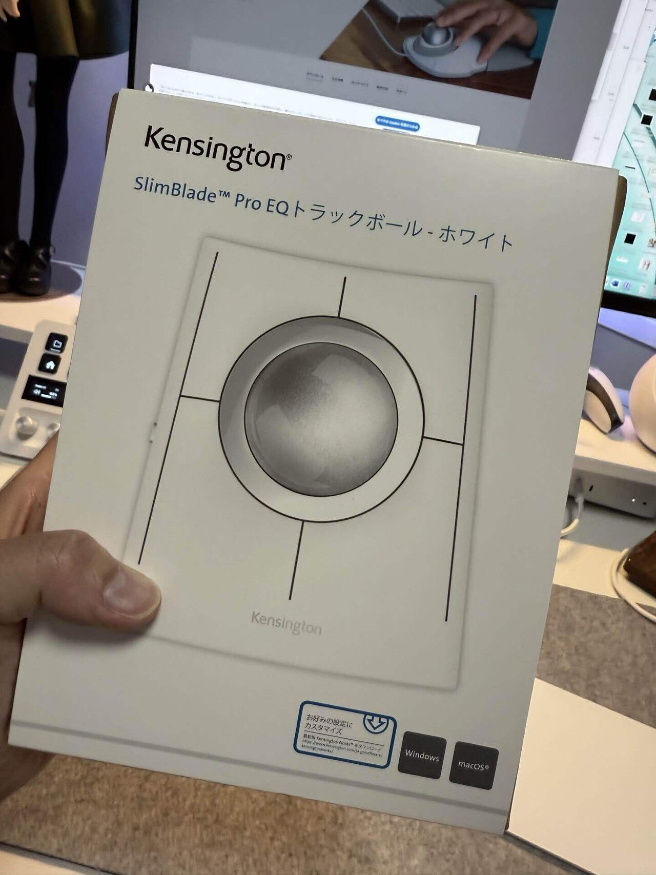 Kensington SlimBlade Pro EQ トラックボールを買った｜丘乃上にゃむ