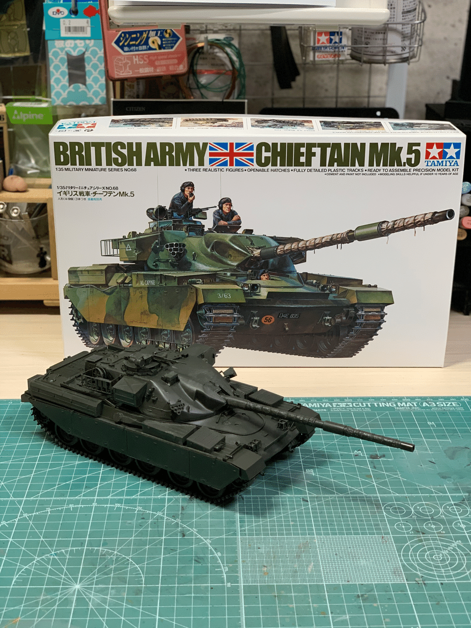 タミヤ チーフテン 製作記｜杉さん