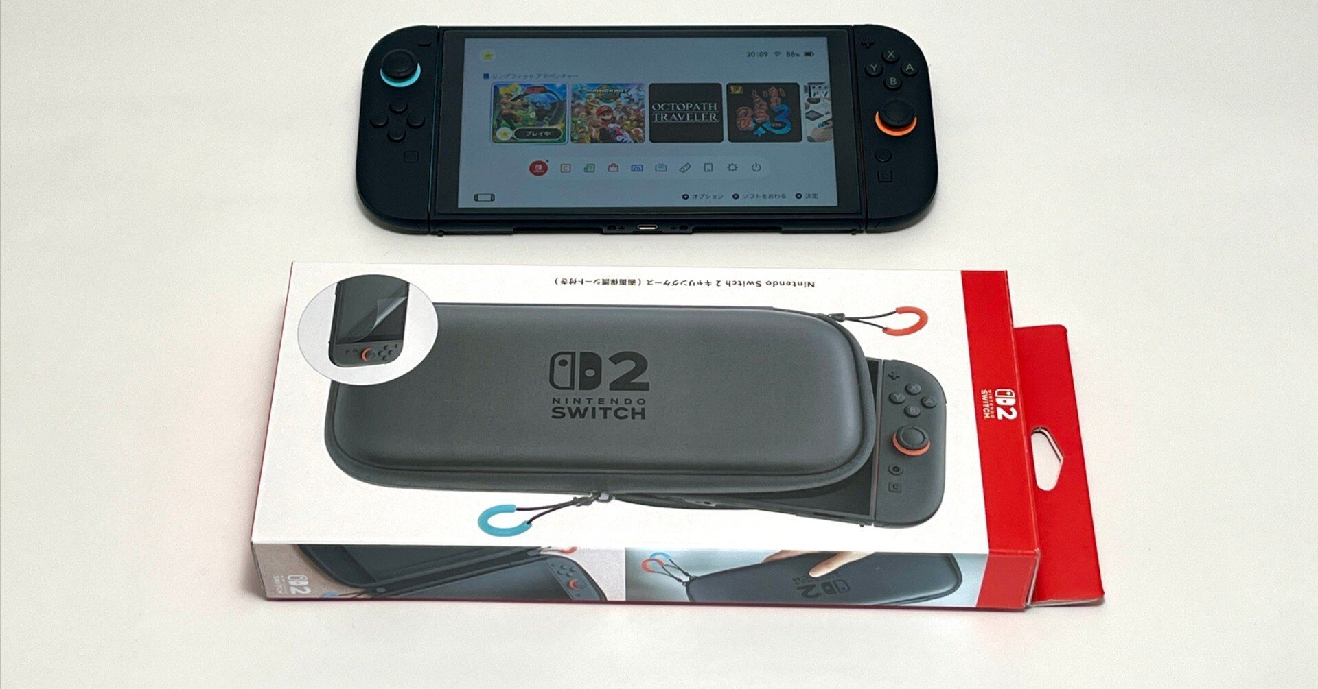 レビュー】Nintendo Switch 2 純正キャリングケースは必要？ 実際に
