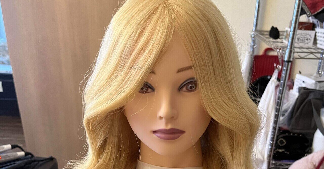 ヘアセット練習ウィッグ｜via_hairmakeup