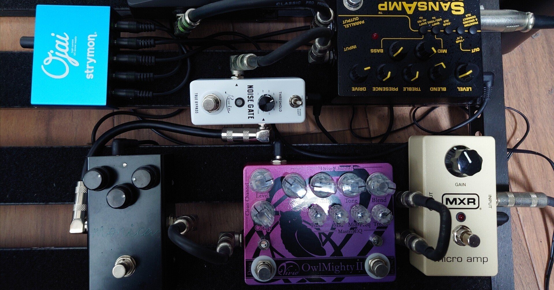 ベース エフェクターボード バラ売り不可 ベース用エフェクターセット