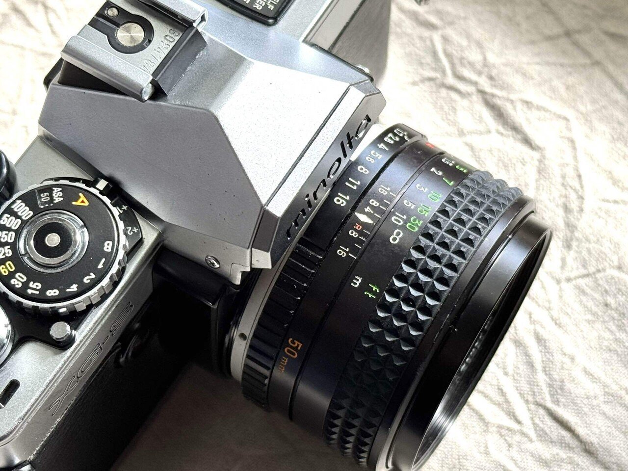 MINOLTA XG-Sの使い方｜tayutau kakera