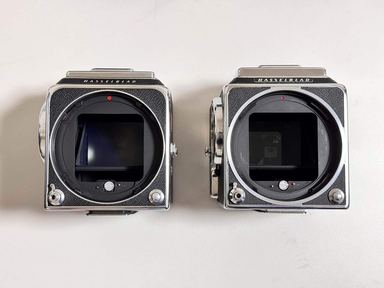 ハッセルブラッド500c/mの新旧比較｜よろ