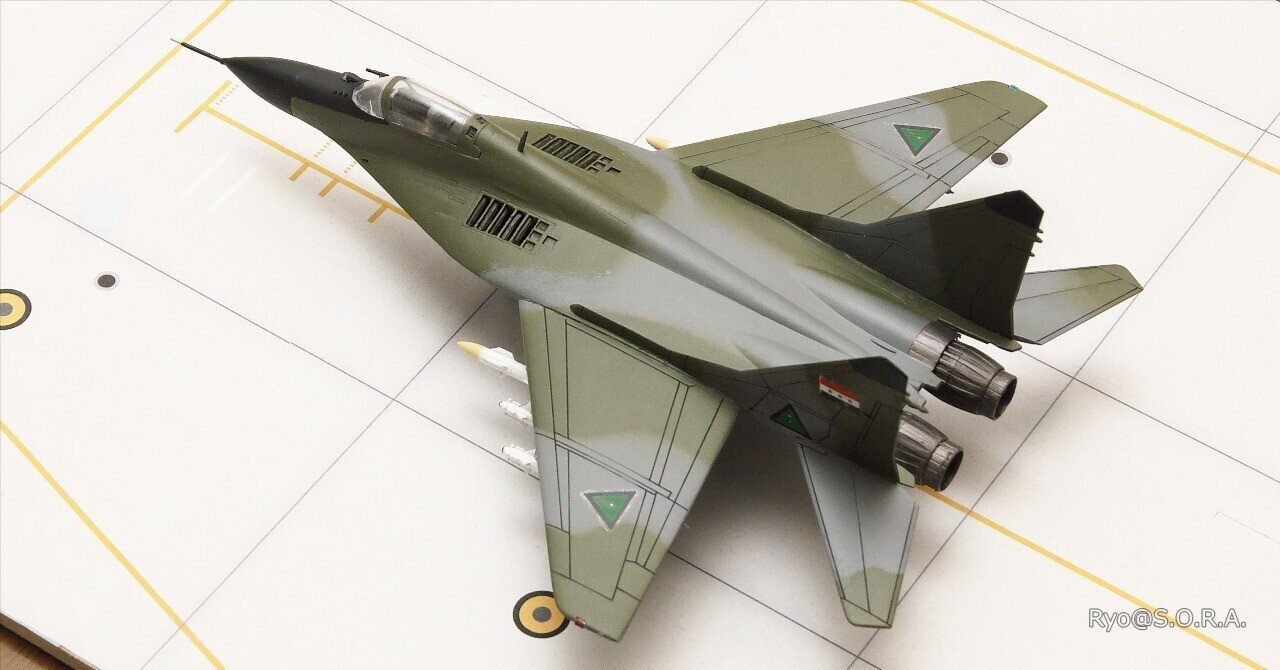 プラモデル製作記 ホビークラフト 1/72 MiG-29｜Ryo@S.O.R.A.