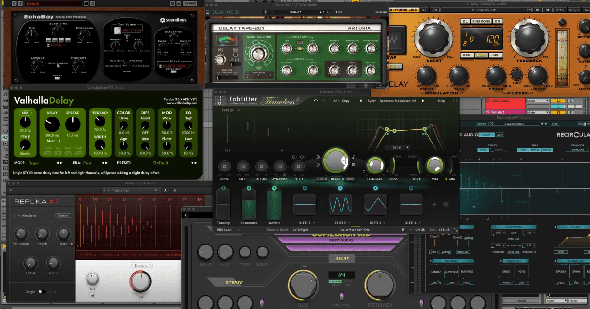 SubDecay Anamnesis Echo モジュレーテッドディレイ ディレイの検索
