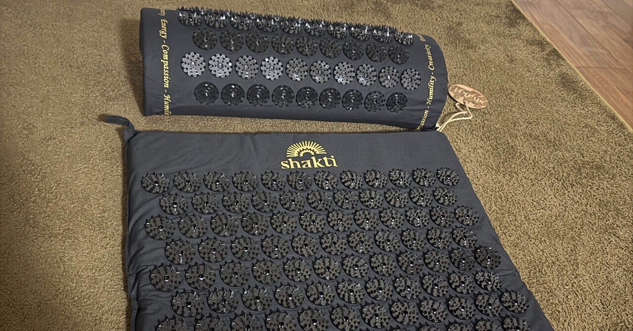 拷問かと思ったら天国だった。シャクティマットの威力【アラフォー体験