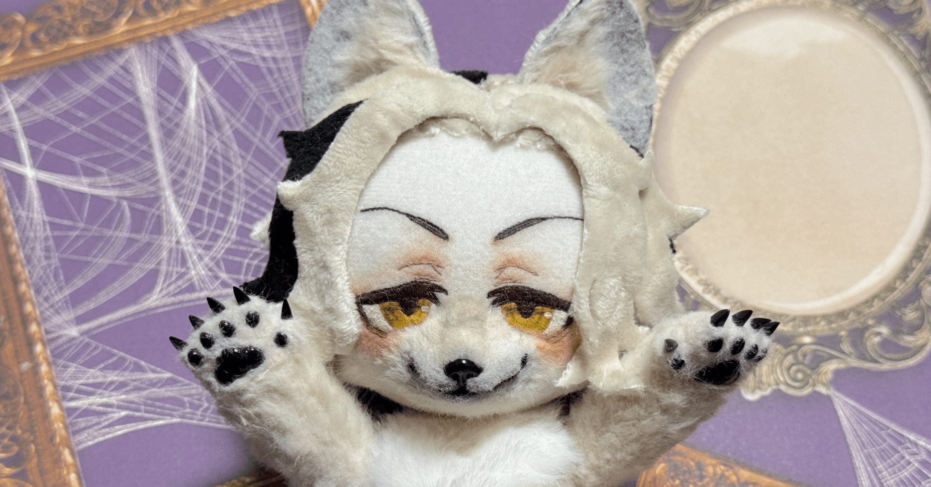 狼男のぬいぐるみの型紙と作り方｜LINK