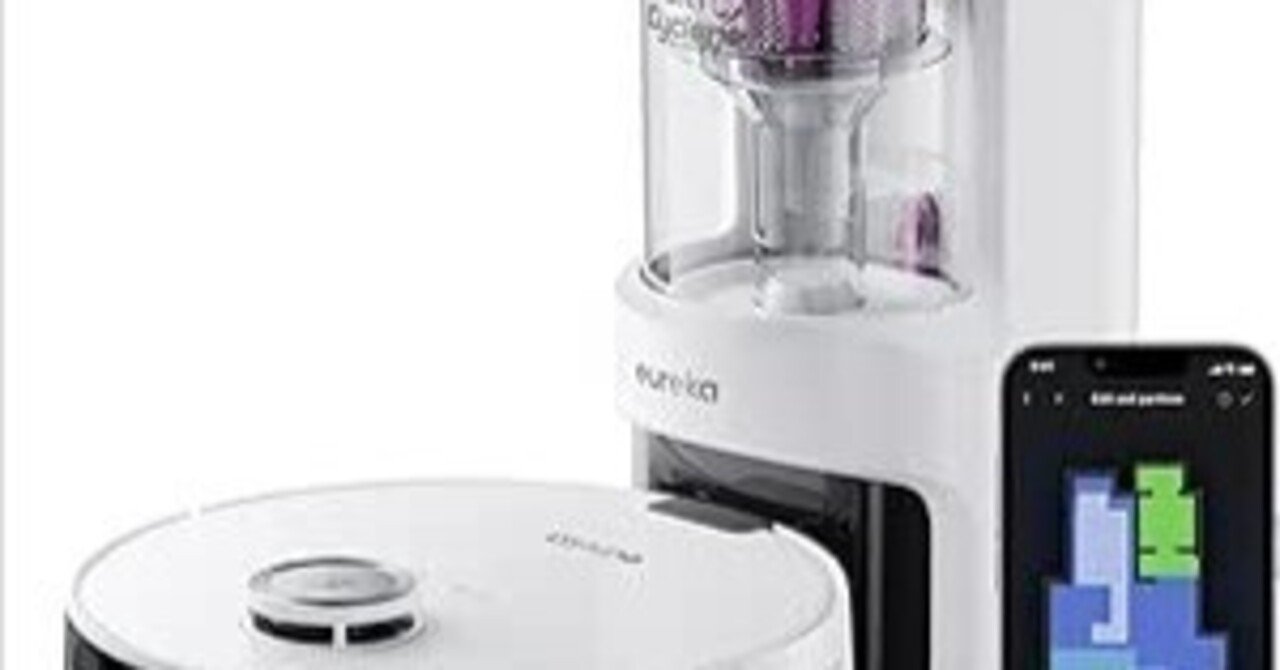 EUREKAロボット掃除機 NER-E10s 口コミ評判｜水拭き＆自動ゴミ収集が