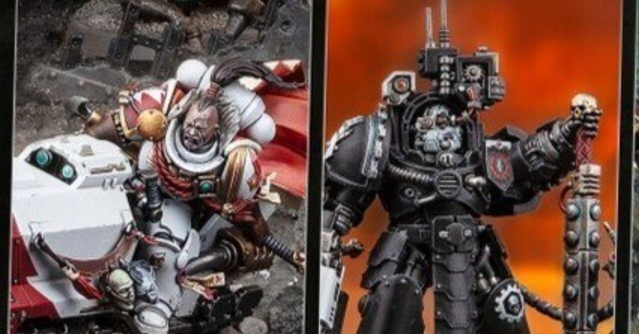 限定箱?]アイアンハンド/ホワイトスカーコンパトが来るぞ！！[WH40k