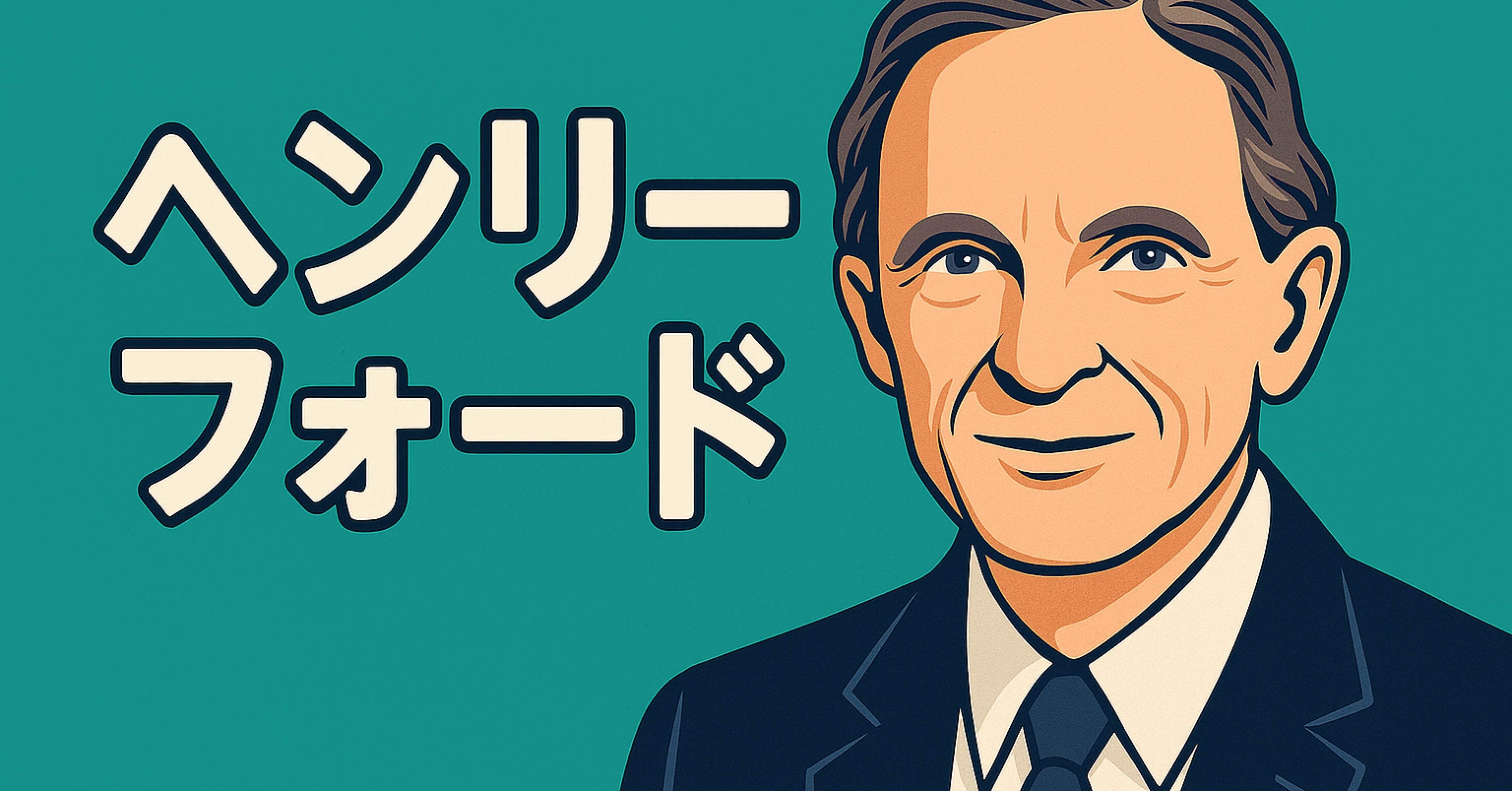 ヘンリー・フォードの功績と反省｜偉人のマニュアル