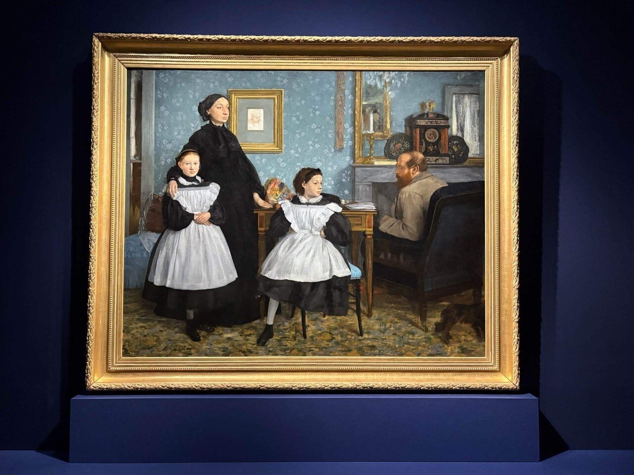 絵の中の彼女と心を通わせた｜印象派「室内をめぐる物語」｜あいうえ