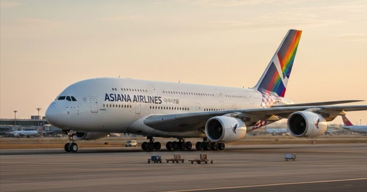 韓国旅行】アシアナ航空A380ビジネスクラス搭乗記｜短距離でも満足度が