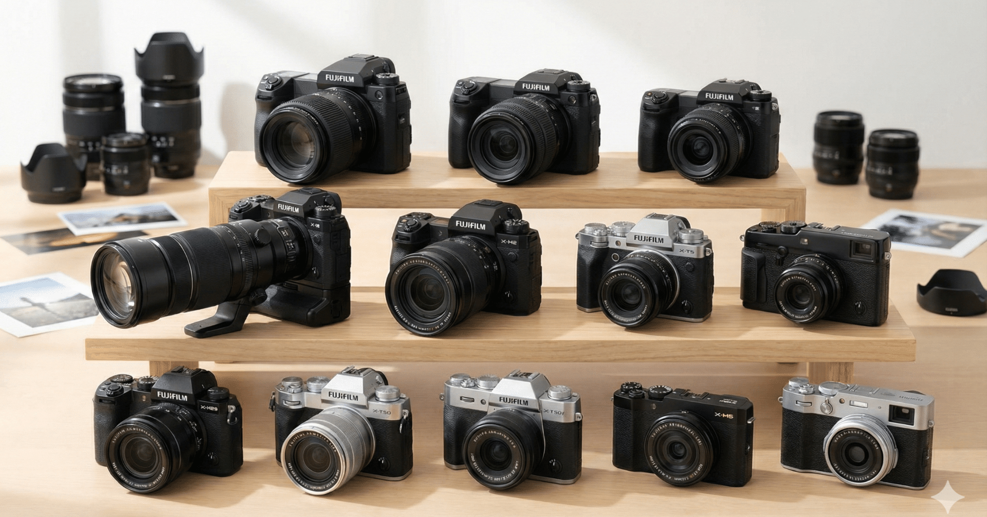 2025年決定版】富士フイルム全機種徹底解説！X-T30 IIIからGFXまで