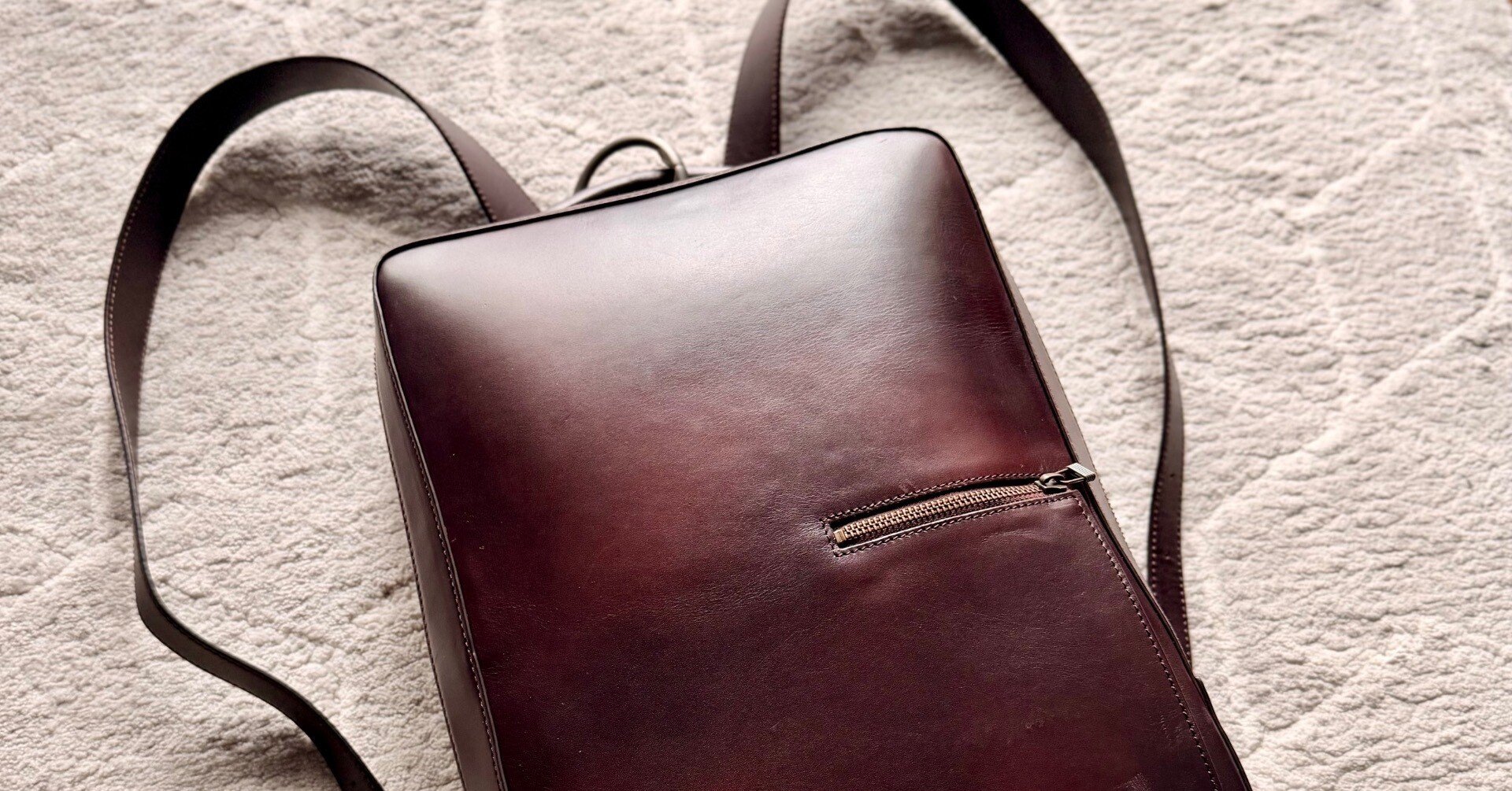 1年使用レビュー】マザーハウス「アンティークスクエアバックパック