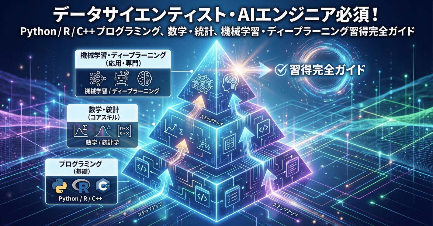 生成AI／データサイエンティスト／Python／R 生成AI／データ