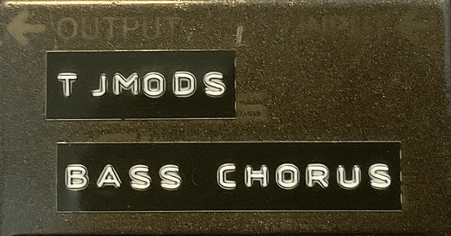 BOSS CE-2Bのモディファイ｜TJMods / Thermal Jungle