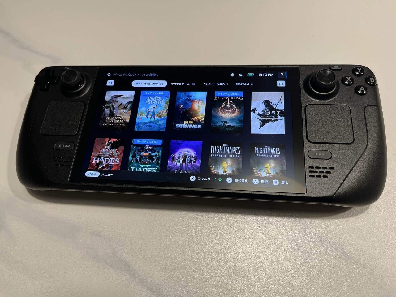 Steam】Steamdeck OLED 1TBを購入レビュー！！｜Eric