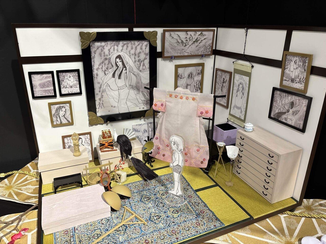 13年待っても終わらないので、ガラスの仮面50周年記念展に行ってきた