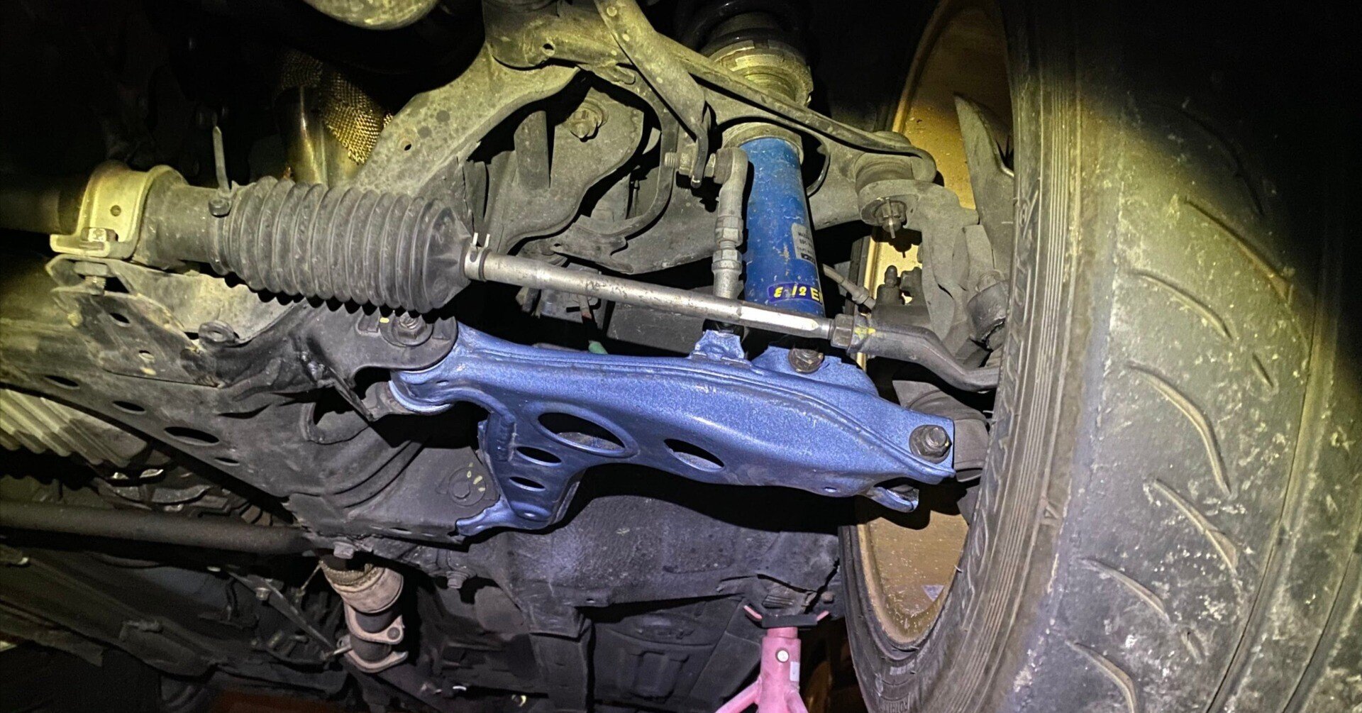 NAロードスター：延長フロントロアアーム交換｜Weekend Garage & Cars Life