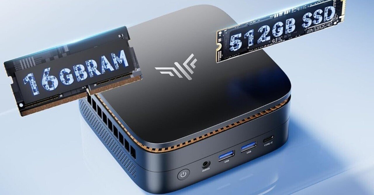 NiPoGi P1 (Ryzen 4300U) 徹底分析】Intel N100搭載機は買うな？同価格