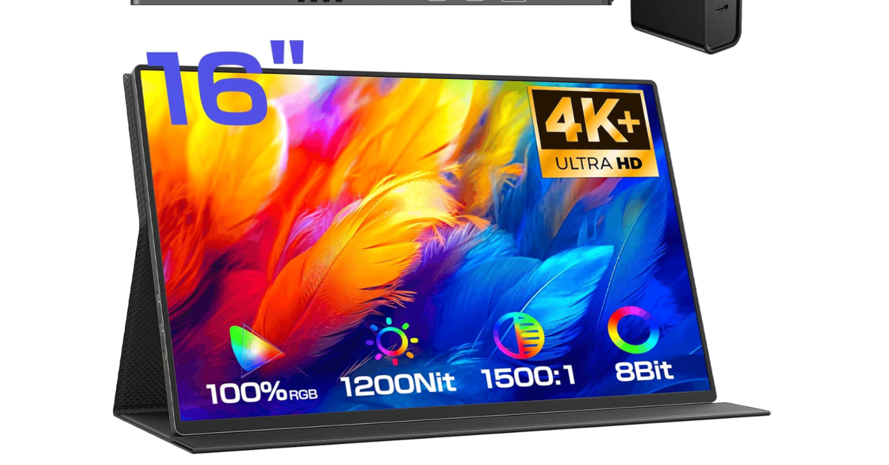 EVICIV EVC-1601 4K モバイルモニター 16インチ 1200nit｜AI時代の作業