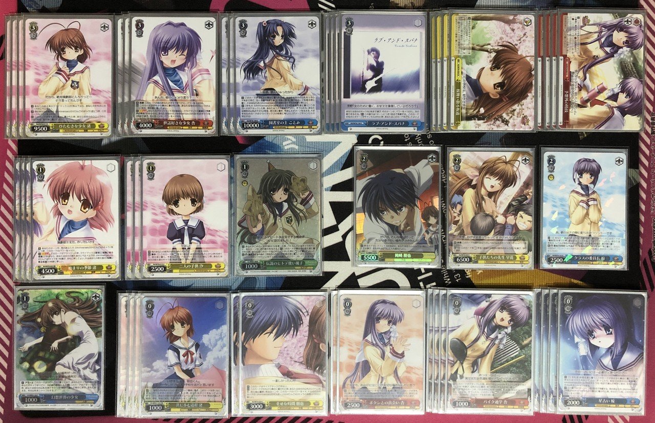 高レアリティ CLANNAD デッキ クラナド Key ヴァイスシュヴァルツ 高