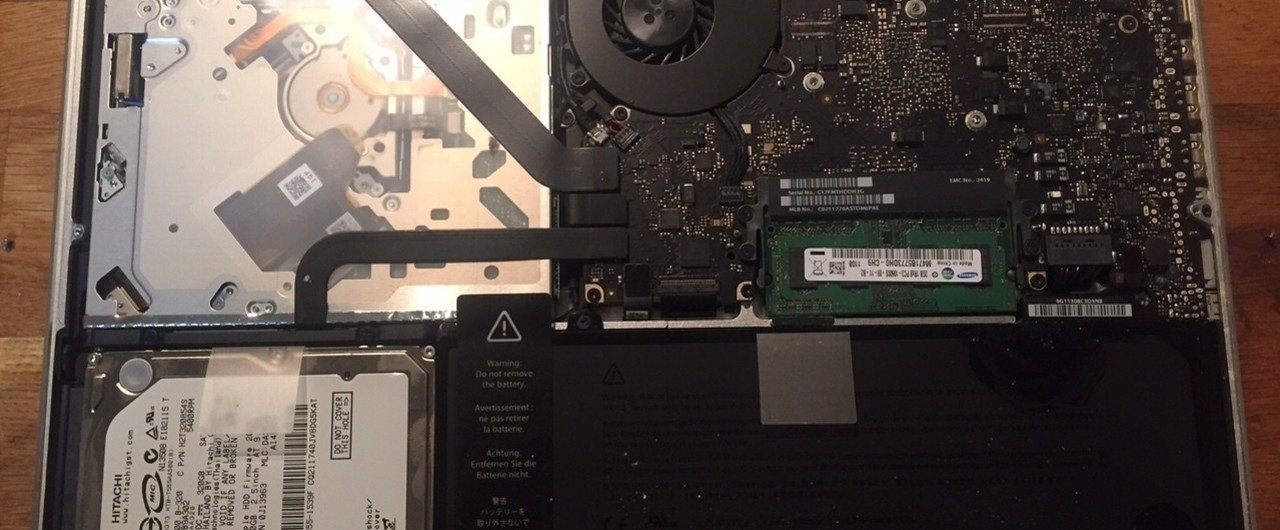 不死鳥のごとく】MacBookPro early 2011のメモリ増設(4GB→16GB)編