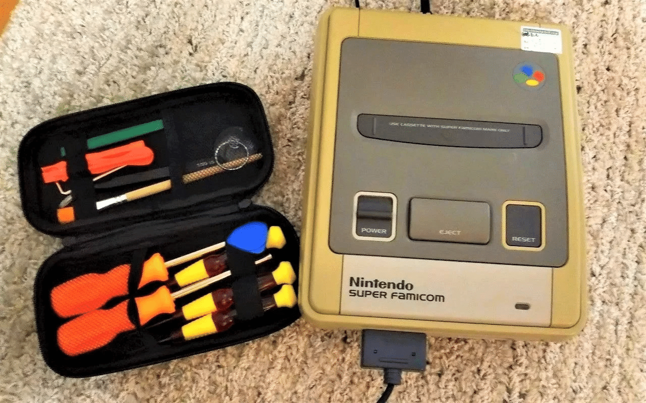 500円のジャンクスーファミを開けてみた｜S