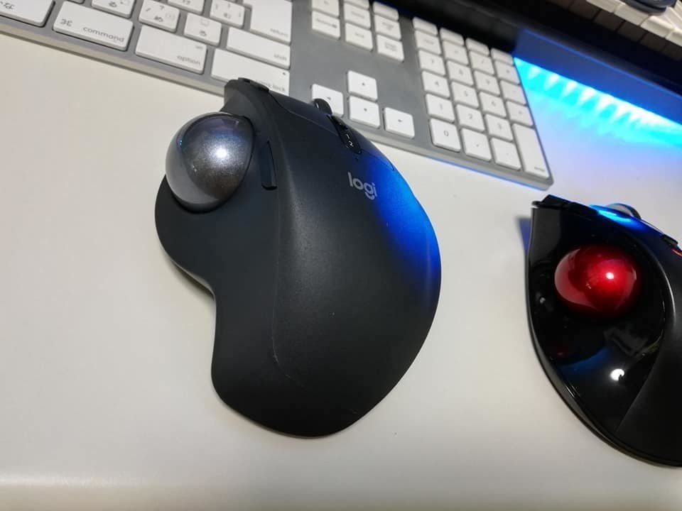 機材レビュー：Logicool MX ERGO（親指トラックボール）｜黒沢ダイスケ