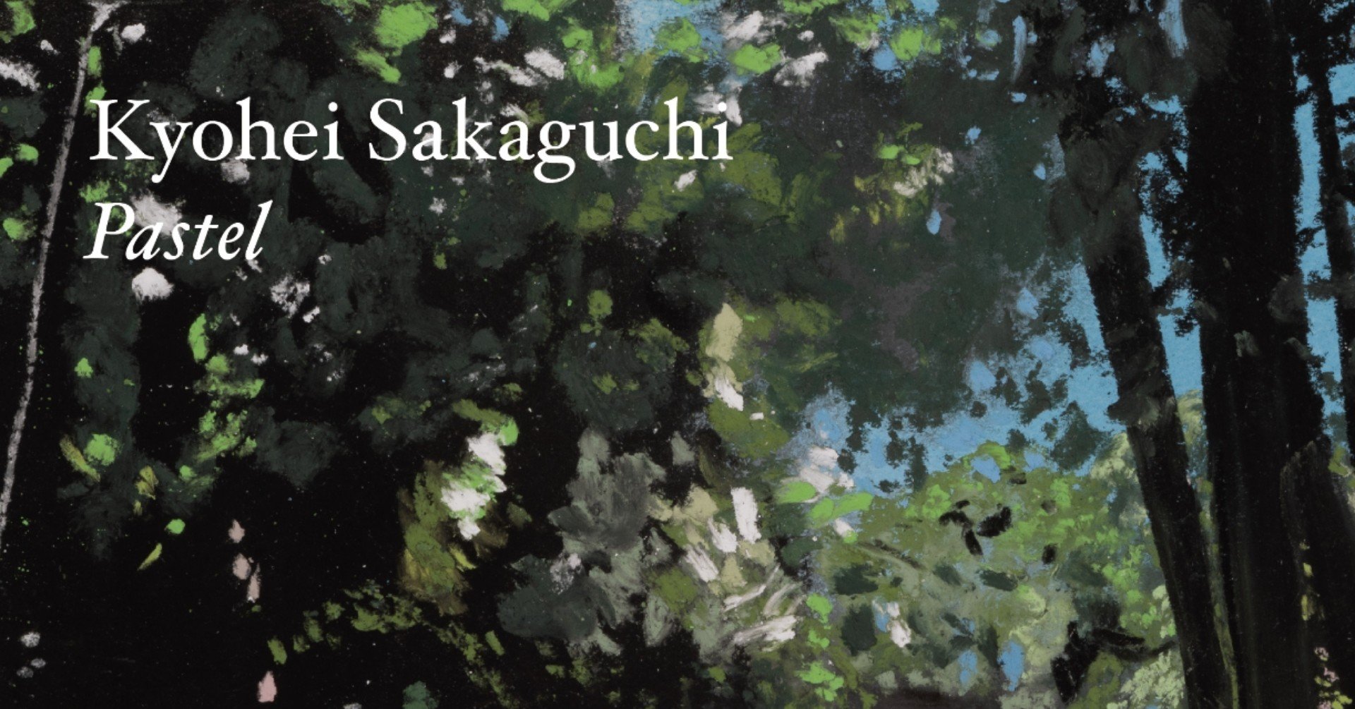 坂口恭平画集『Pastel』特装版＆通常版お取り扱い書店様のご案内｜左右社