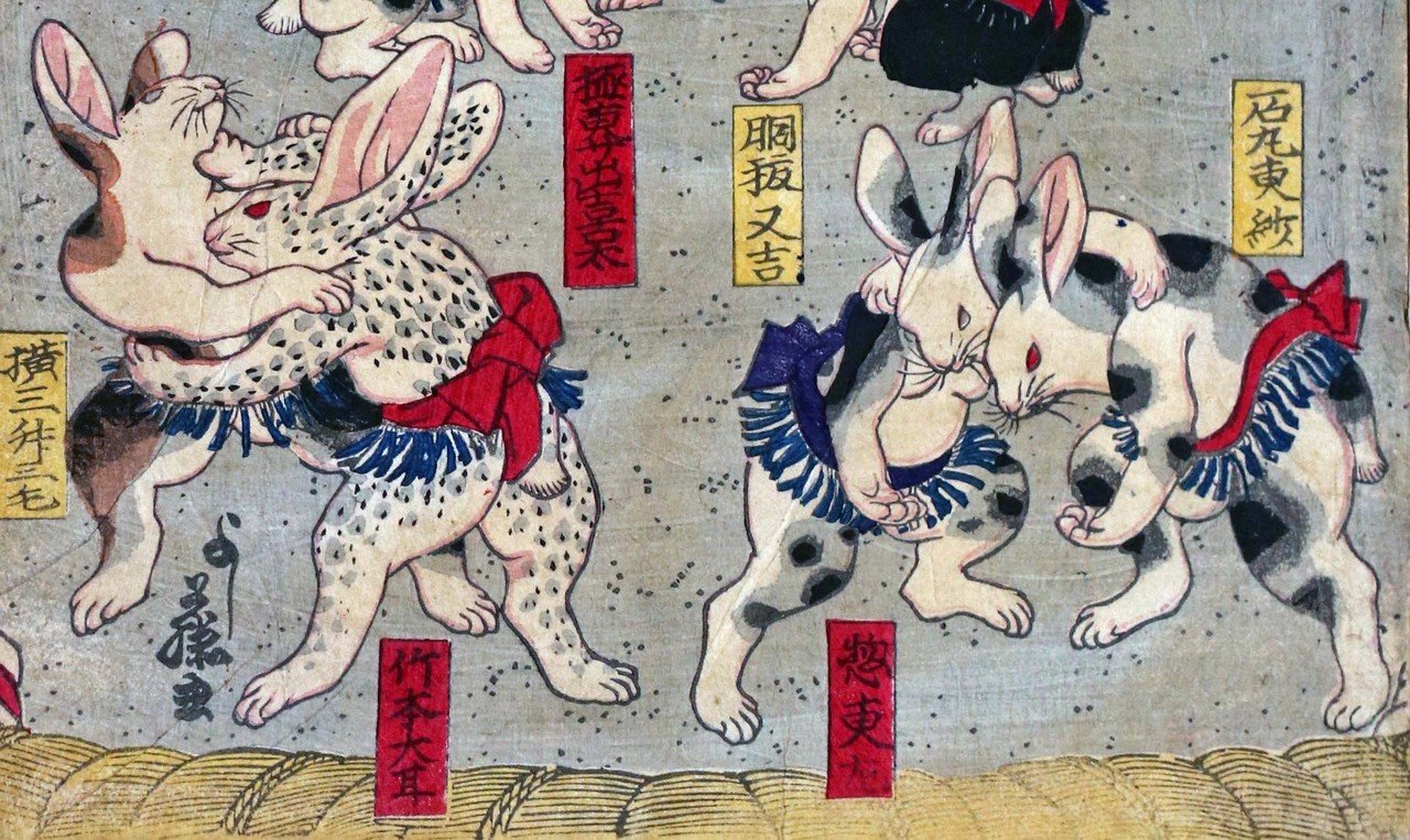 浮世絵のウサギたちをご紹介します｜太田記念美術館