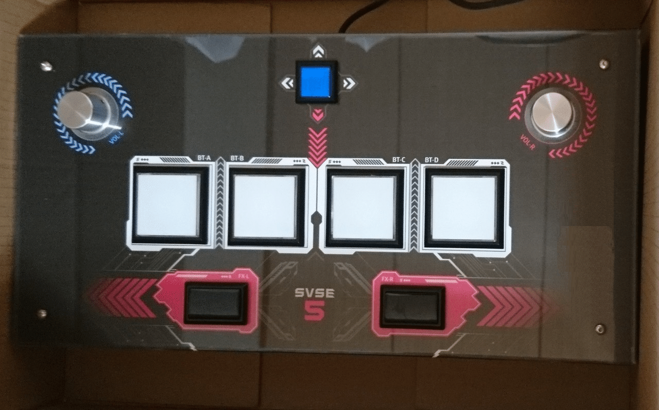 サウンドボルテックスコントローラー SVSE5 SVSE5 SOUND VOLTEX