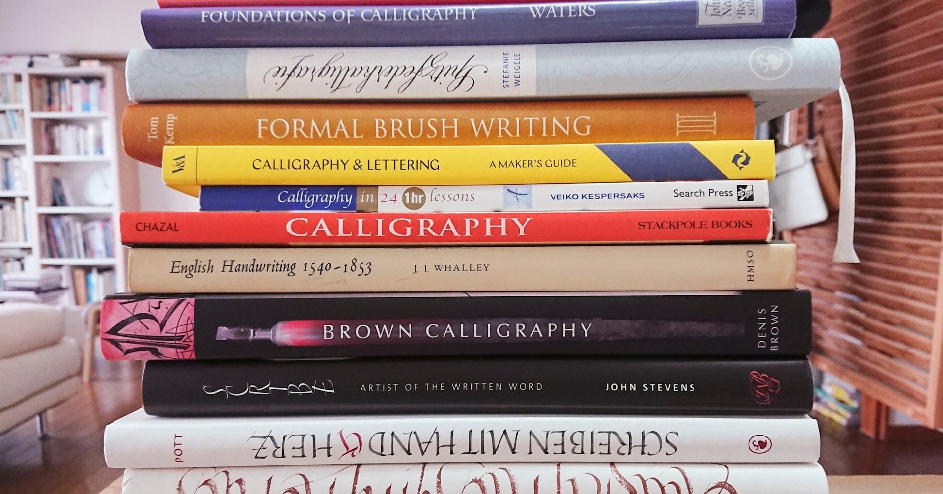 オススメのカリグラフィー関連洋書｜宮里文崇 | feoh design