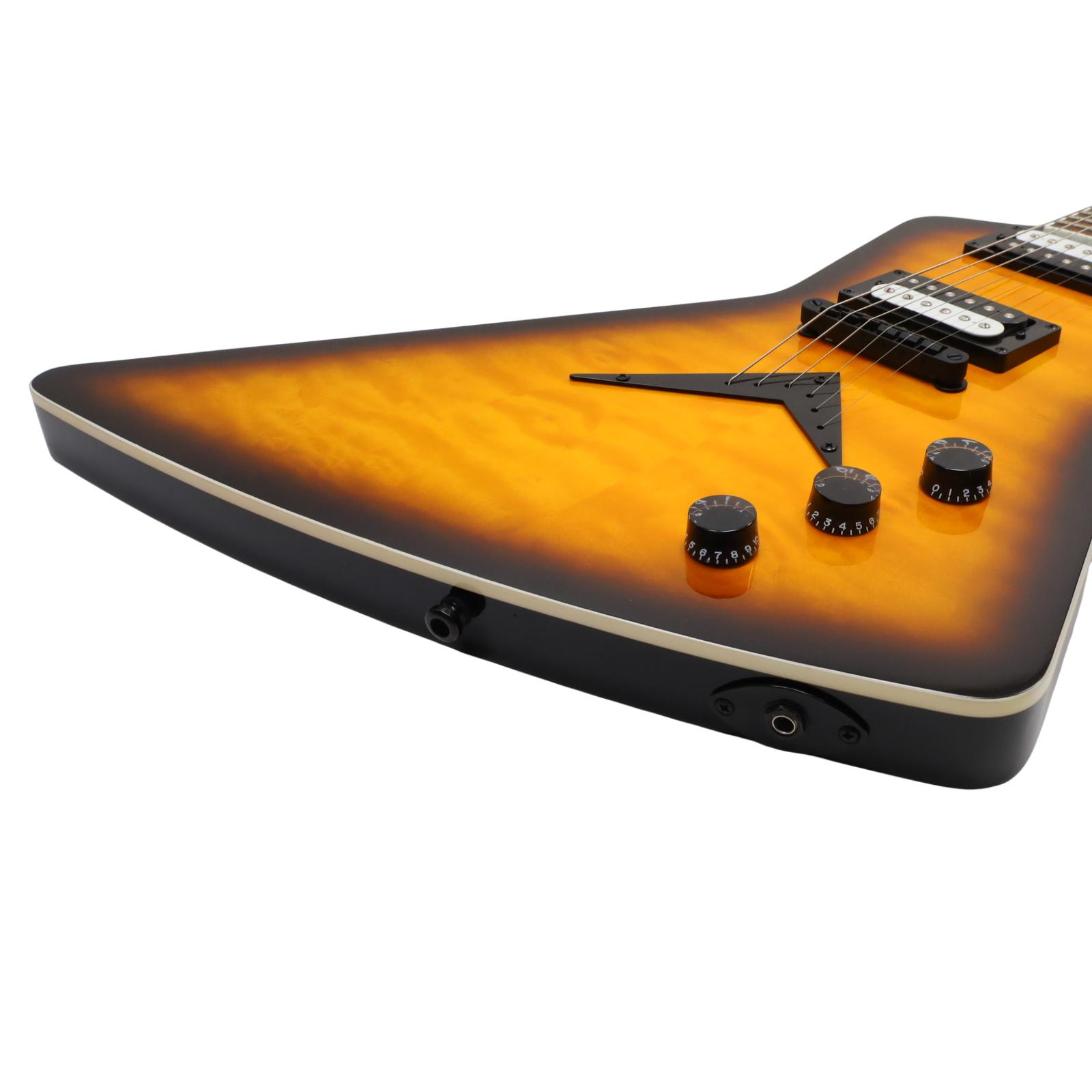 Dean ZX 6-String Right-Handed Electric Guitar - Quilt Maple Trans