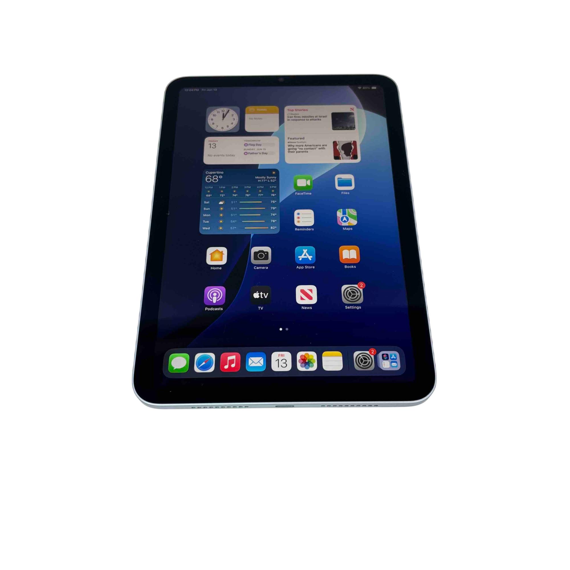 Apple iPad Mini 7th Generation 128GB Wi-Fi Blue 8.3