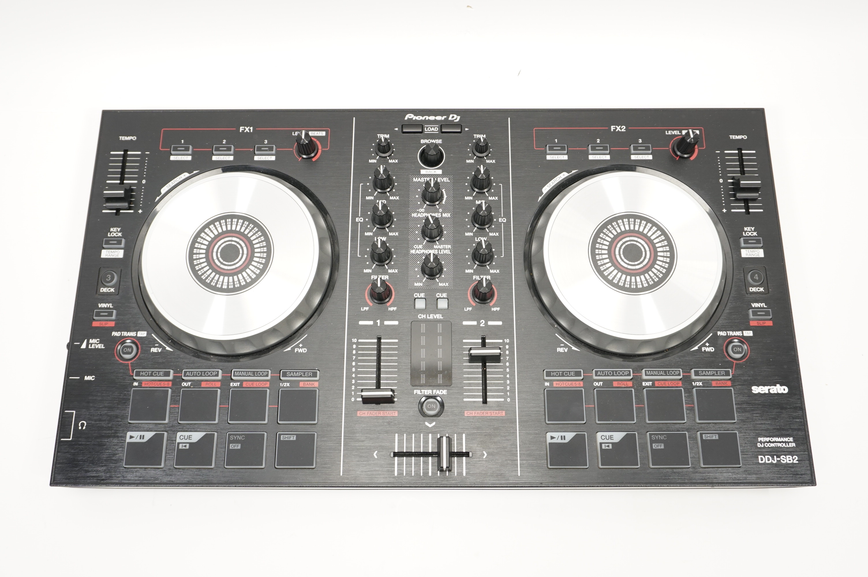 Pioneer DJ DDJ-SB2 Portable 2-Channel Serato DJ Controller