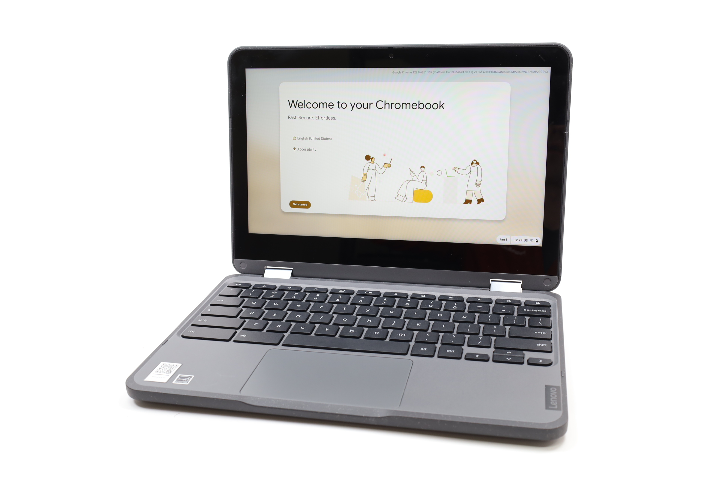 Lenovo 300e Chromebook Gen 3 LTE AMD 3015Ce 1.2GHz 4GB RAM 32GB