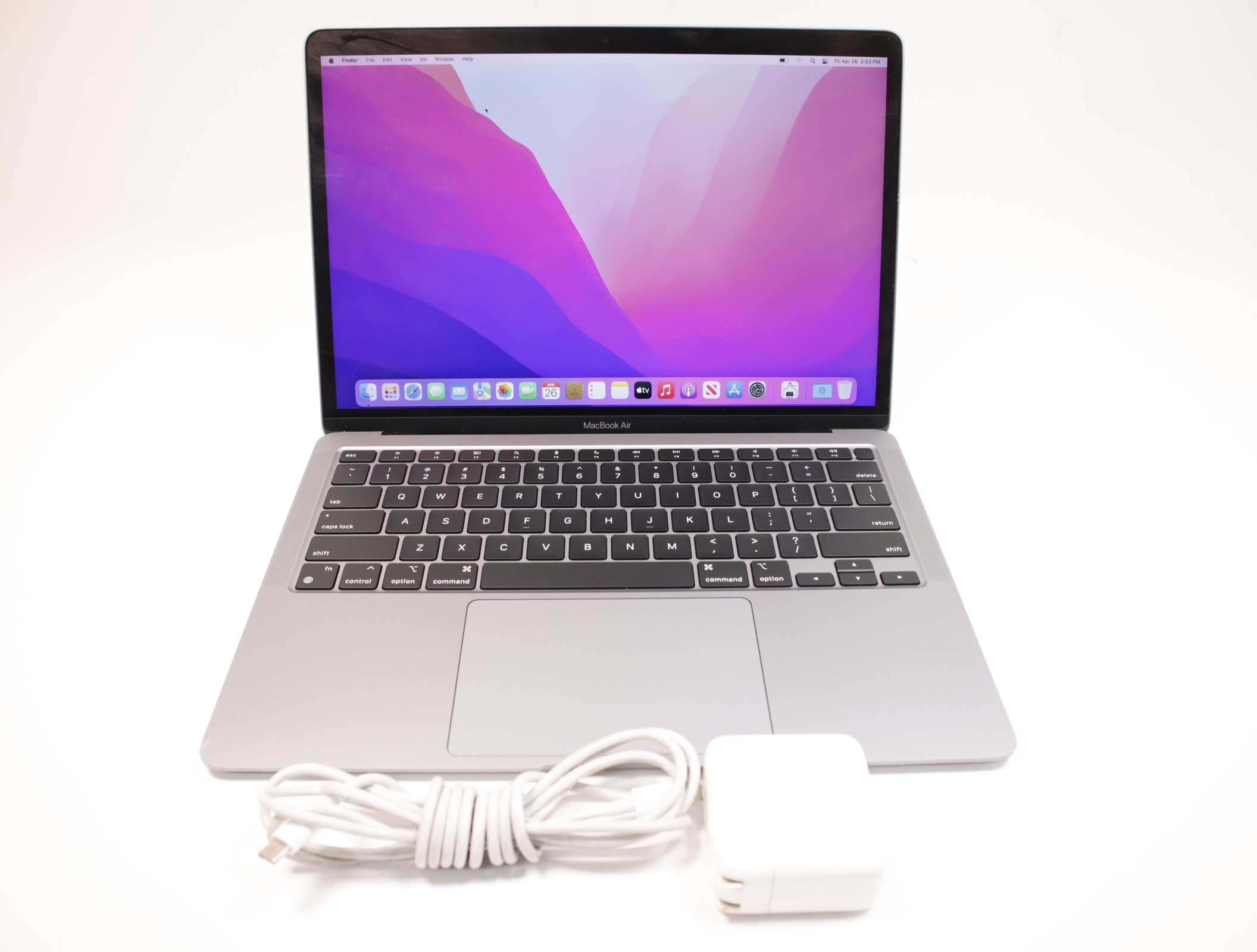 Apple MacBook Air 2020 MGN63LL/A Apple M1 3.2Ghz 8GB RAM 256GB SSD