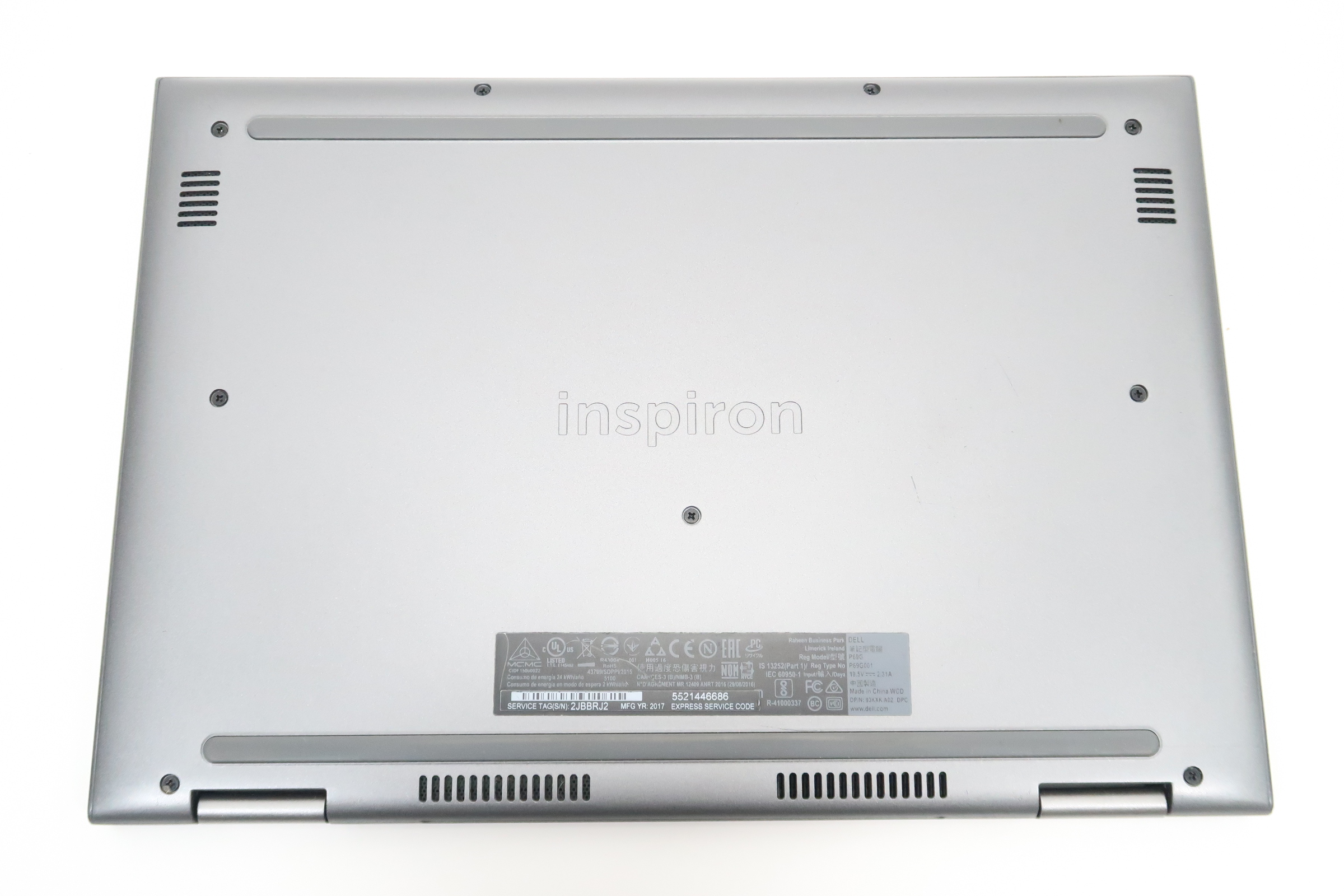 Dell Inspiron 13 5378 2-in-1 Intel Core i3-7100U@2.4GHz 4GB RAM