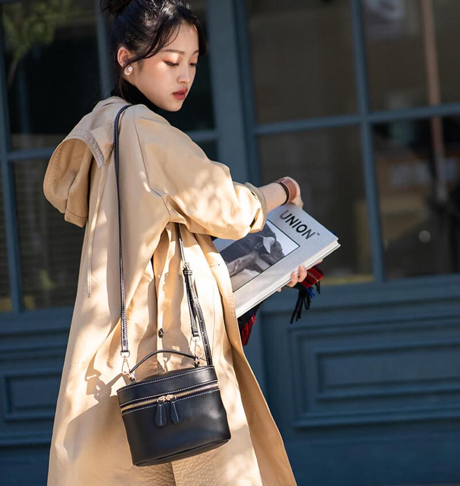 HAYNI(ヘイニ)の「2way 本革 ショルダーバッグ レディース 斜めがけ